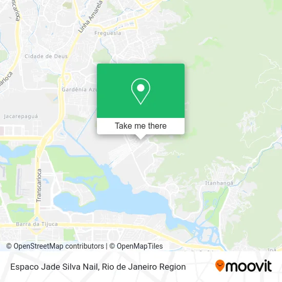 Espaco Jade Silva Nail map