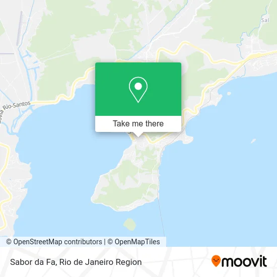 Sabor da Fa map