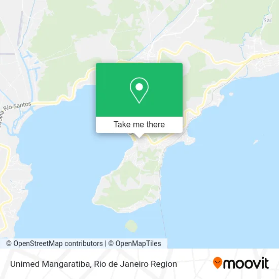 Unimed Mangaratiba map