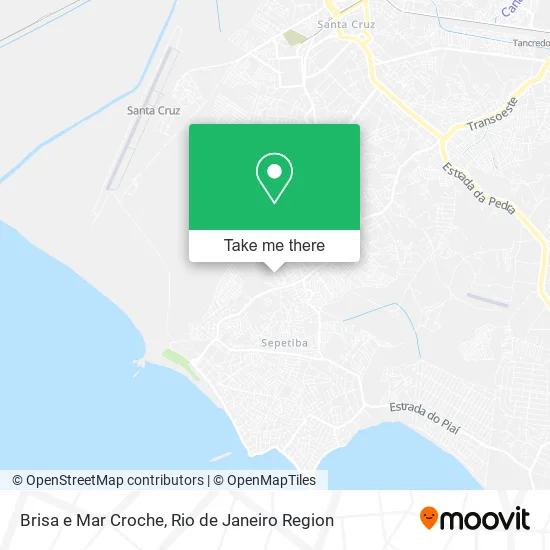 Brisa e Mar Croche map