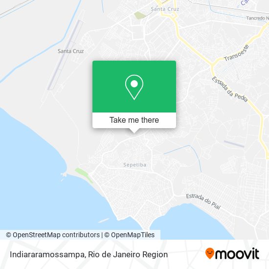 Indiararamossampa map