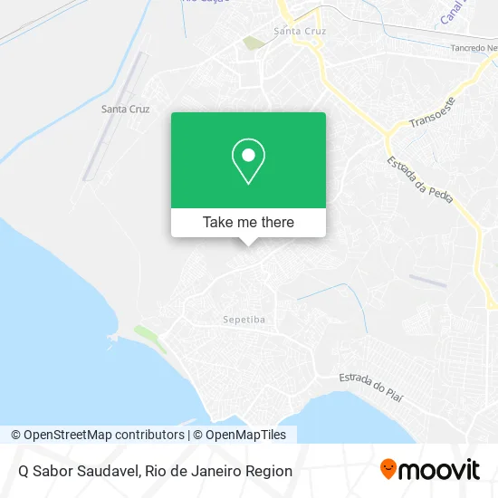 Q Sabor Saudavel map
