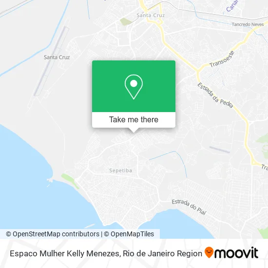 Espaco Mulher Kelly Menezes map