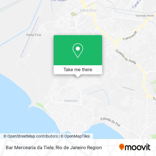 Bar Mercearia da Tiele map