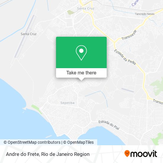 Andre do Frete map