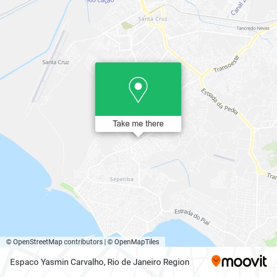 Espaco Yasmin Carvalho map