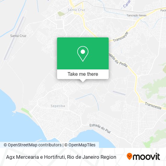 Agx Mercearia e Hortifruti map