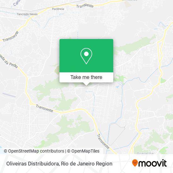 Oliveiras Distribuidora map