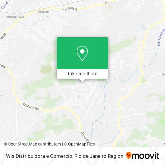 Wls Distribuidora e Comercio map