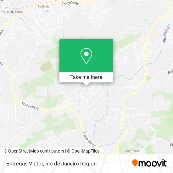 Entregas Victor map