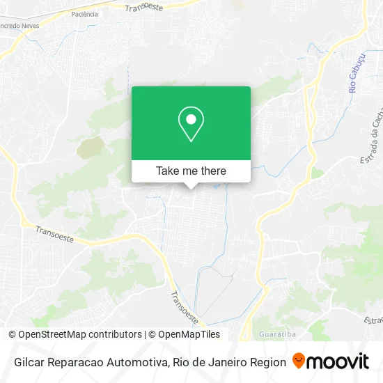 Gilcar Reparacao Automotiva map