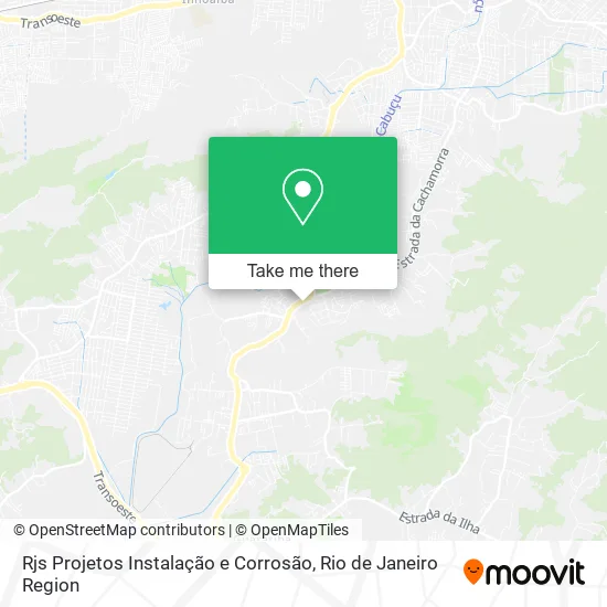 Rjs Projetos Instalação e Corrosão map