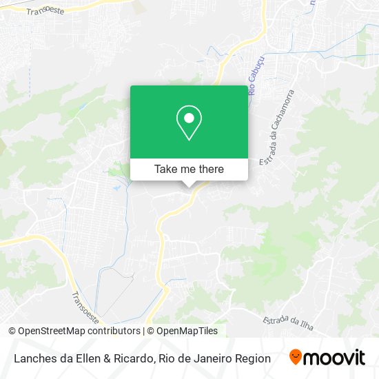 Lanches da Ellen & Ricardo map