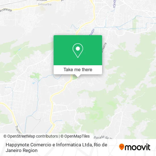 Happynote Comercio e Informatica Ltda map
