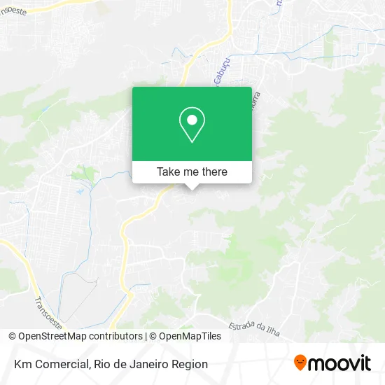Km Comercial map
