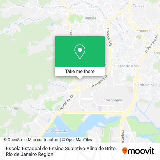 Escola Estadual de Ensino Supletivo Alina de Brito map