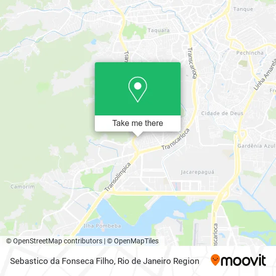 Sebastico da Fonseca Filho map