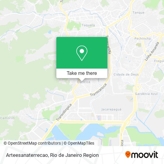 Arteesanaterrecao map