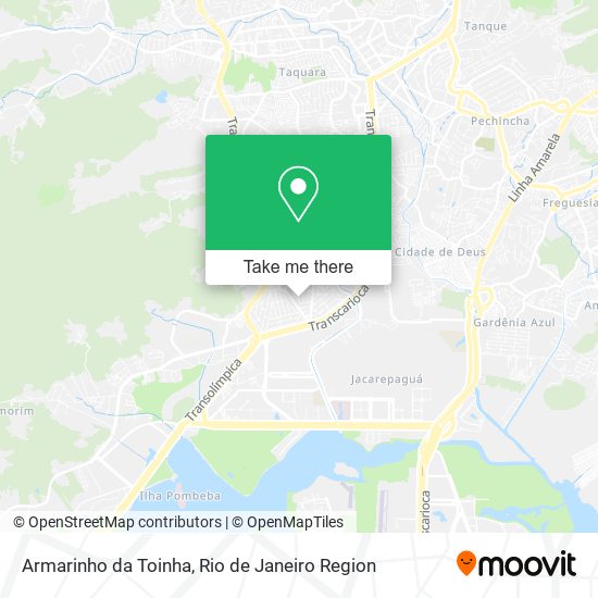 Armarinho da Toinha map