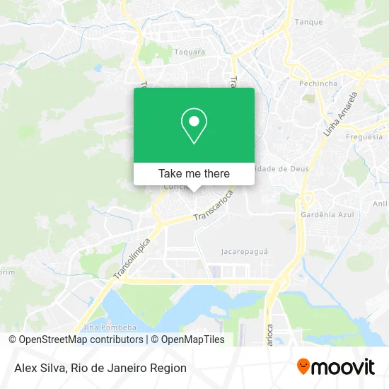 Alex Silva map