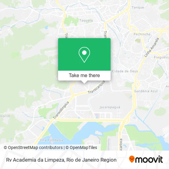 Rv Academia da Limpeza map