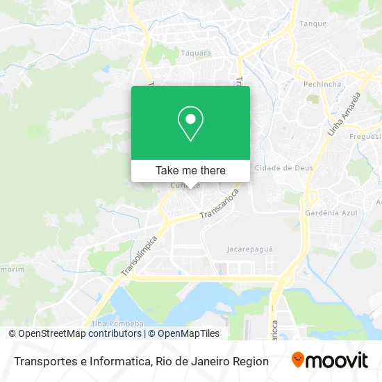 Transportes e Informatica map