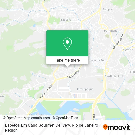 Espetos Em Casa Gourmet Delivery map