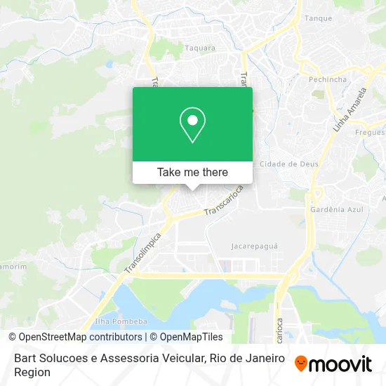 Bart Solucoes e Assessoria Veicular map