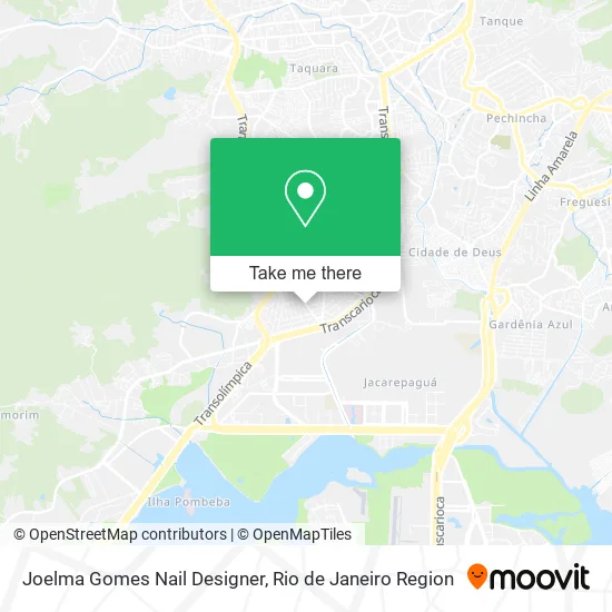 Joelma Gomes Nail Designer map