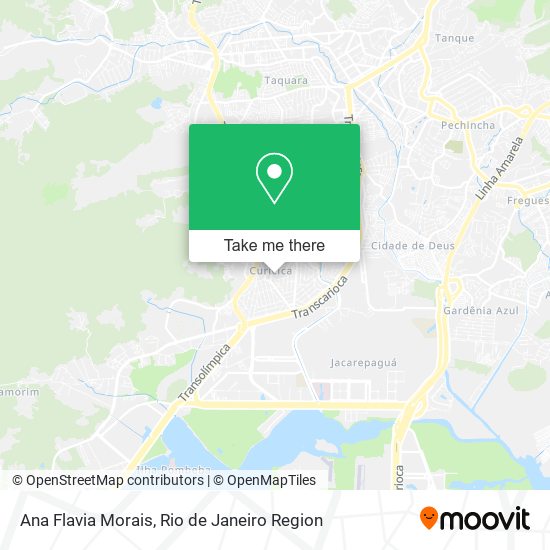 Ana Flavia Morais map