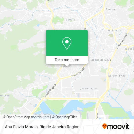 Ana Flavia Morais map