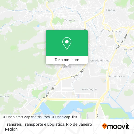 Transreis Transporte e Logistica map