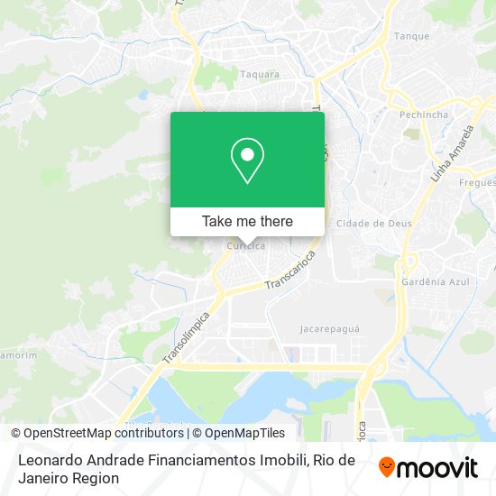 Leonardo Andrade Financiamentos Imobili map