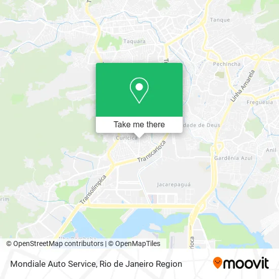 Mondiale Auto Service map