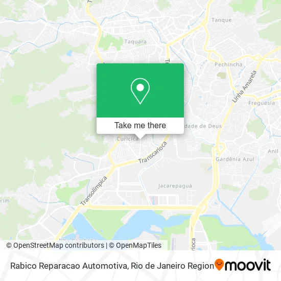 Rabico Reparacao Automotiva map