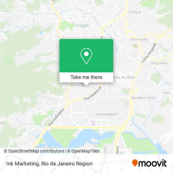 Ink Marketing map