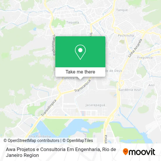 Awa Projetos e Consultoria Em Engenharia map