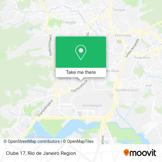 Clube 17 map