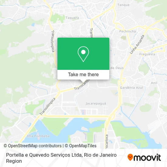 Portella e Quevedo Serviços Ltda map