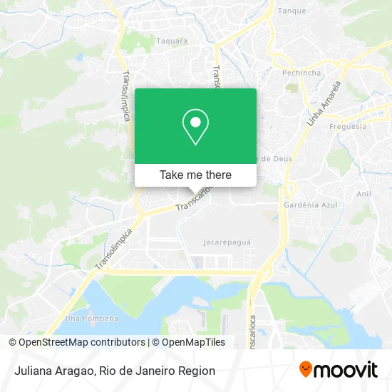 Juliana Aragao map