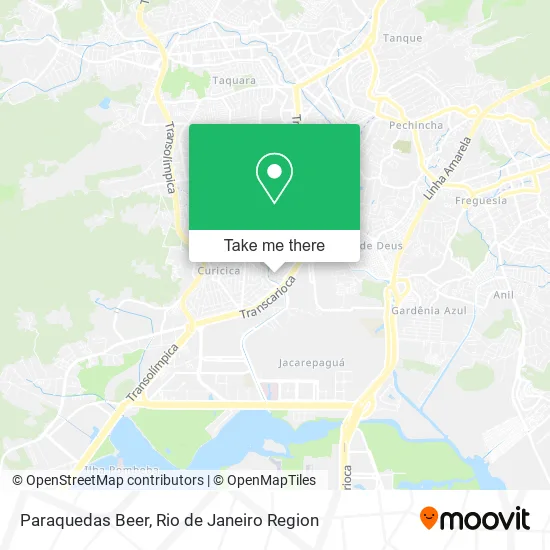 Paraquedas Beer map