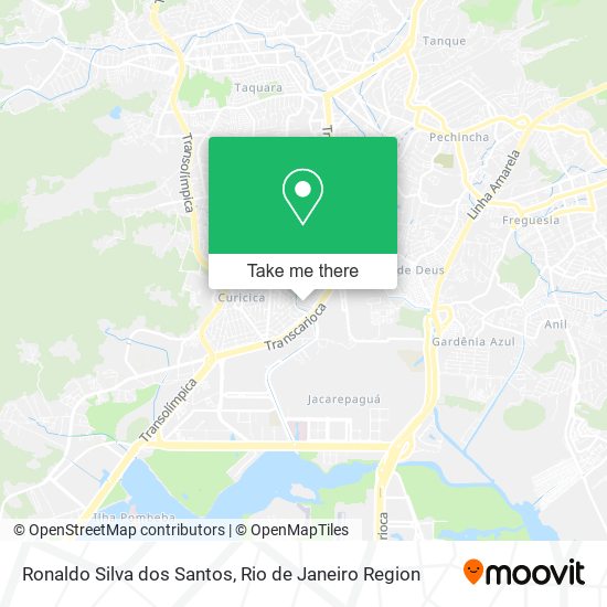 Ronaldo Silva dos Santos map