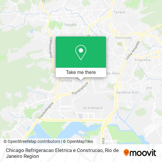 Chicago Refrigeracao Eletrica e Construcao map