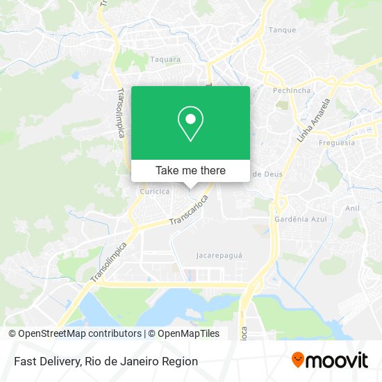 Mapa Fast Delivery