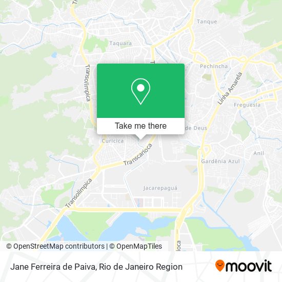 Jane Ferreira de Paiva map