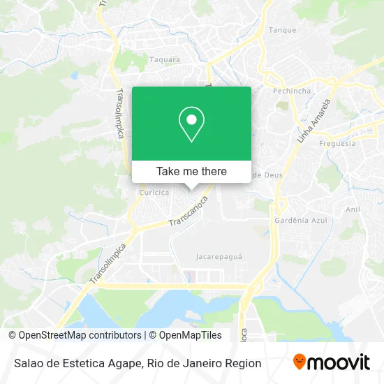 Salao de Estetica Agape map