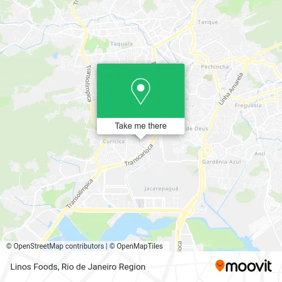 Linos Foods map