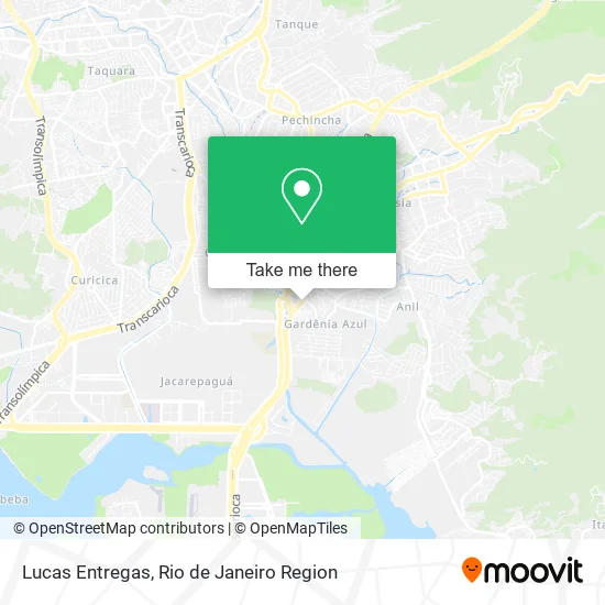 Lucas Entregas map