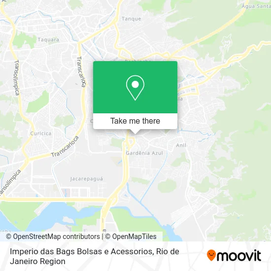 Imperio das Bags Bolsas e Acessorios map
