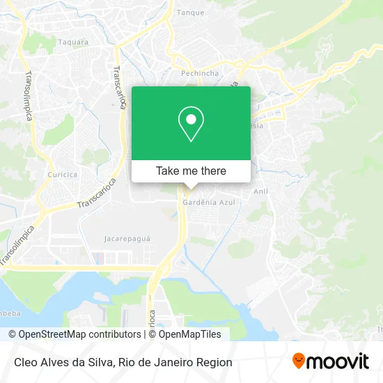 Cleo Alves da Silva map